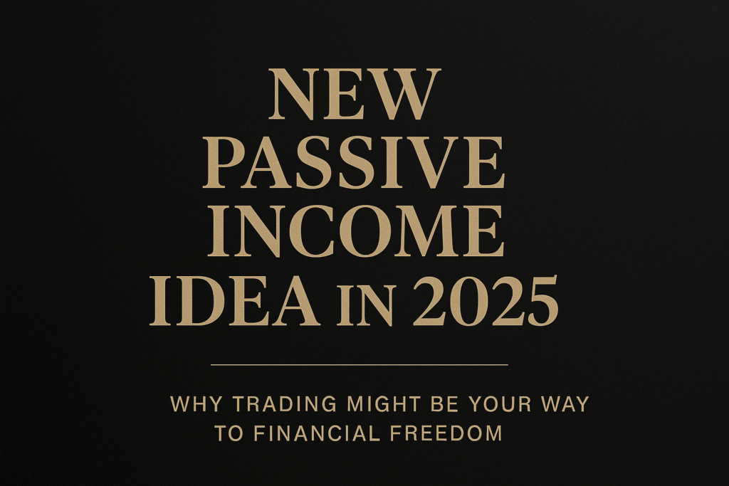 trading in 2025 passive income